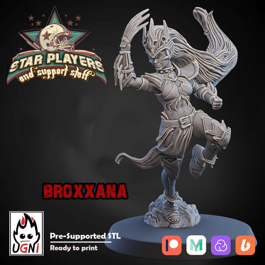 Broxxana Fantasy Football Star Player by Ugni