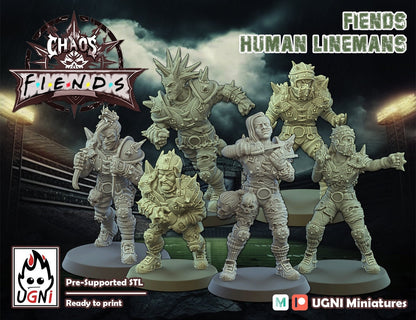 Chaos Renegades Fiends Fantasy Football Team by Ugni