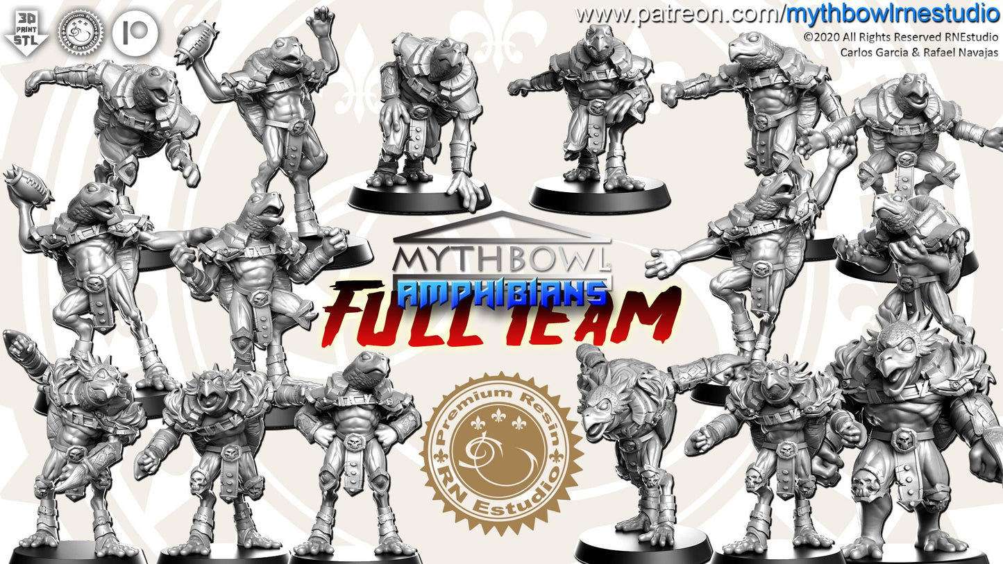 Amphibians Fantasy Football Team - RN Studios Mythbowl