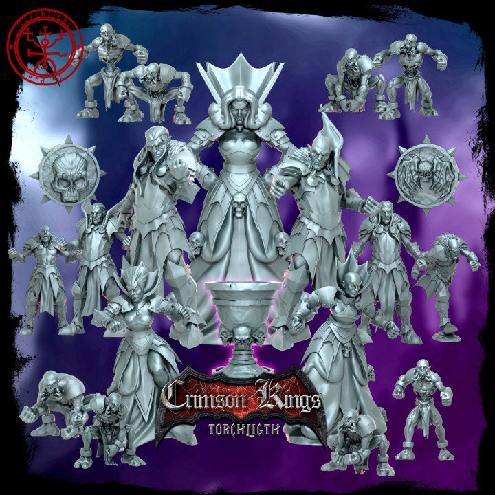 Vampire Crimson Kings Fantasy Football team - Torchlight