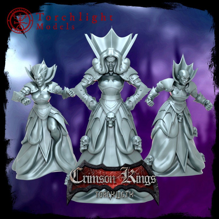 Vampire Crimson Kings Fantasy Football team - Torchlight