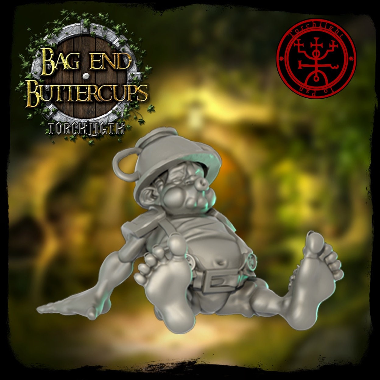 Bag End Buttercups Halfling Fantasy Football team - Torchlight