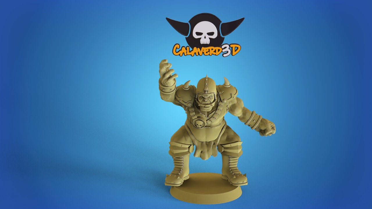 Ogre 2 Fantasy Football star player - Calaverd3D