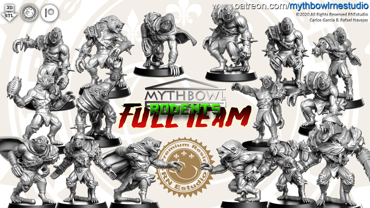 Rodents Fantasy Football Team - RN Studios Mythbowl