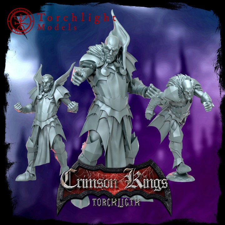 Vampire Crimson Kings Fantasy Football team - Torchlight