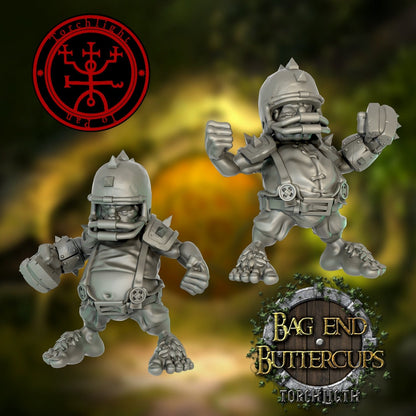 Bag End Buttercups Halfling Fantasy Football team - Torchlight