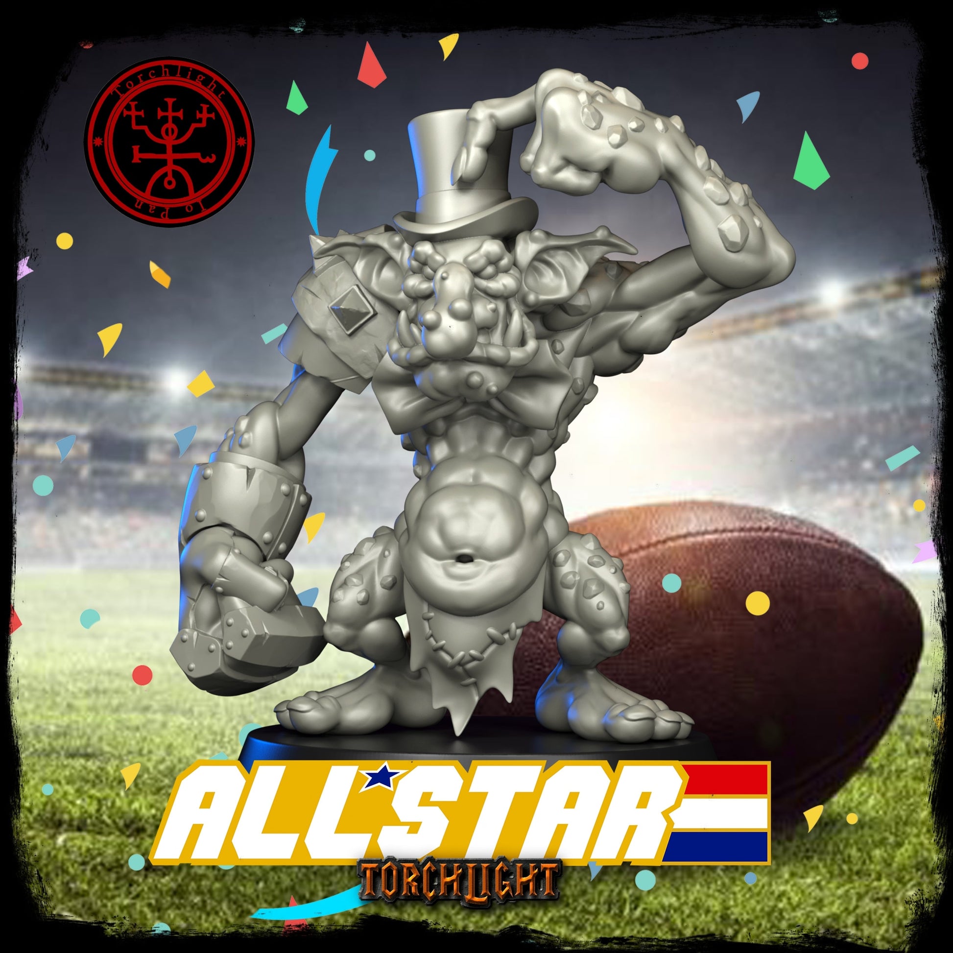 Bolgrot Troll Star Player Fantasy Football - Torchlight Studios