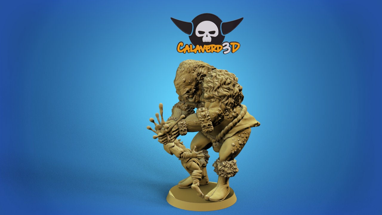 Ogre \ Yeti Fantasy Football star player - Calaverd3D