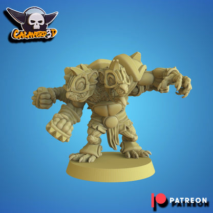 Mutated rat ogre Fantasy Football star players - Calaverd3D