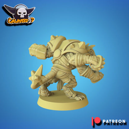 Mutated rat ogre Fantasy Football star players - Calaverd3D