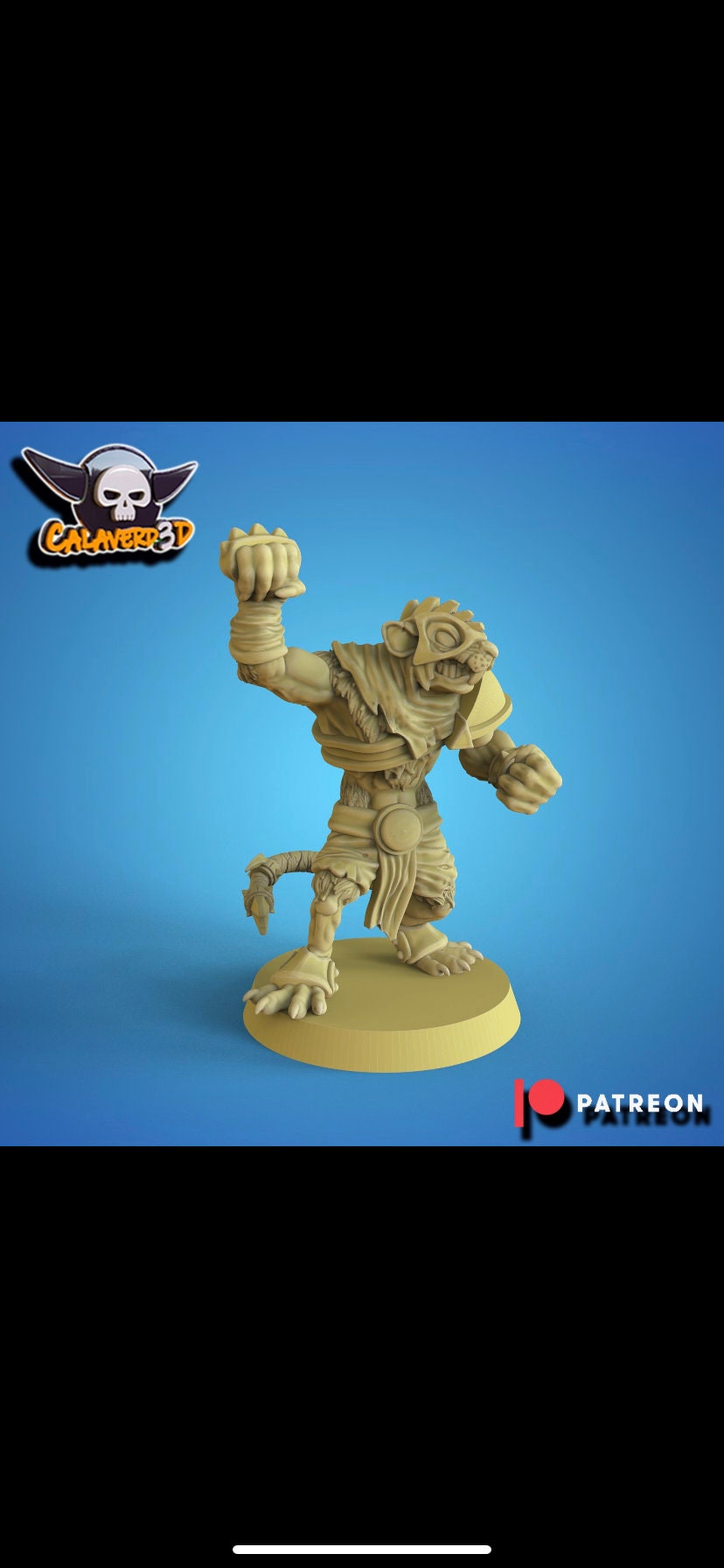 Classic Rats guardians of the Sewer Fantasy Football Team - Calaverd3D March 23 release with mutations