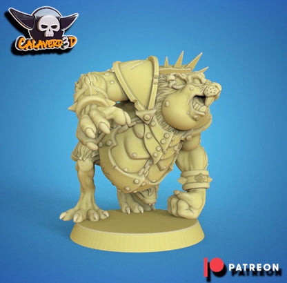 Glart Rat Ogre Football star player - Calaverd3D