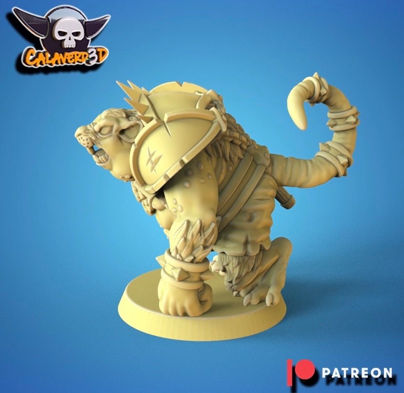 Glart Rat Ogre Football star player - Calaverd3D