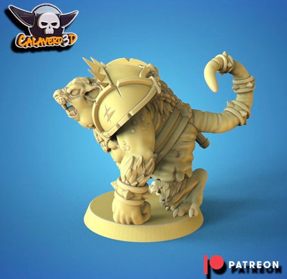 Glart Rat Ogre Football star player - Calaverd3D