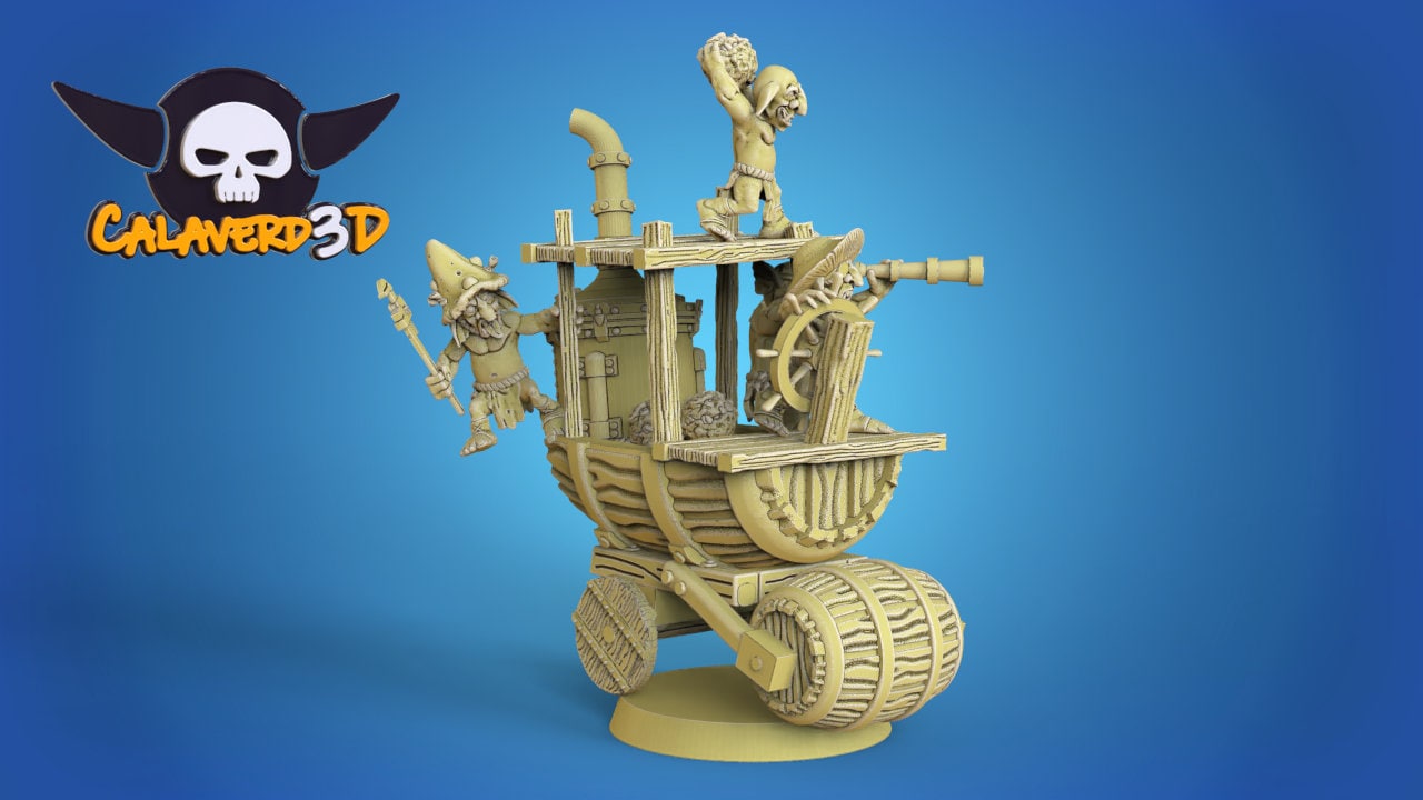 Pump Wagon Fantasy Football - Calaverd3D