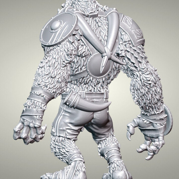 Norse Yeti Big guy / Star player Fantasy Football - Brutefun