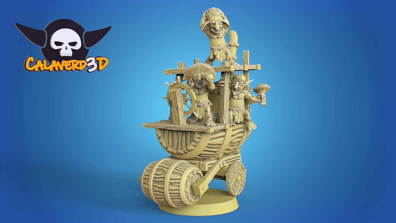 Pump Wagon Fantasy Football - Calaverd3D