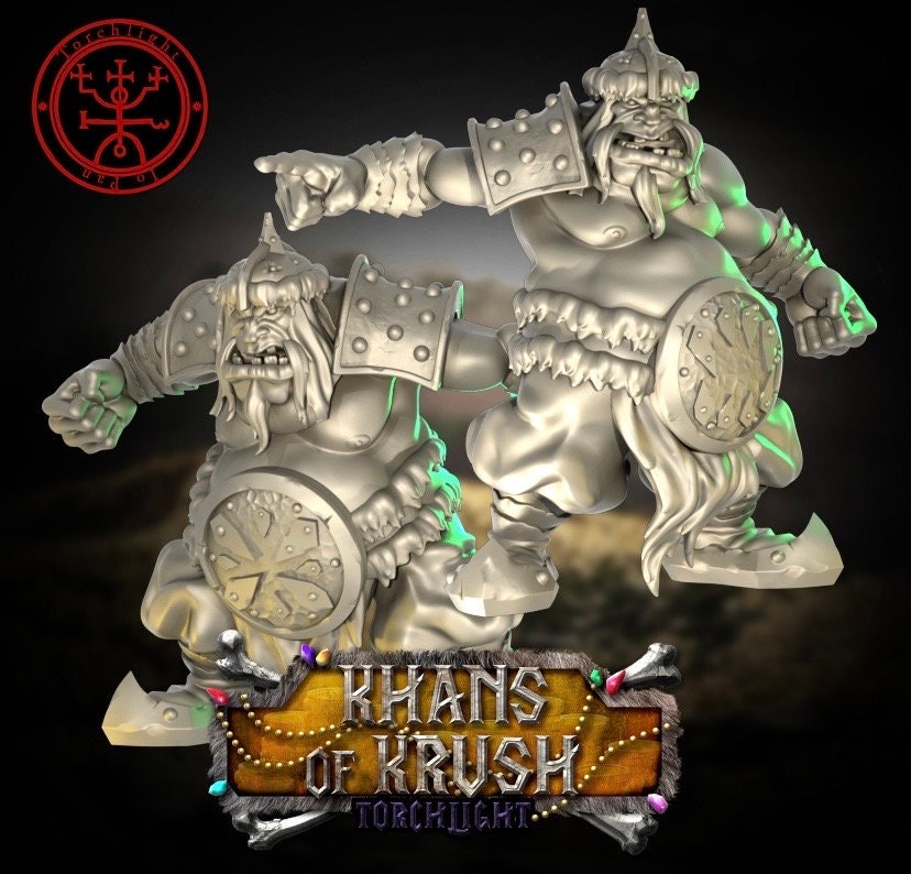 Ogre team - Khans of Krush Fantasy Football Team TLM Torchlight