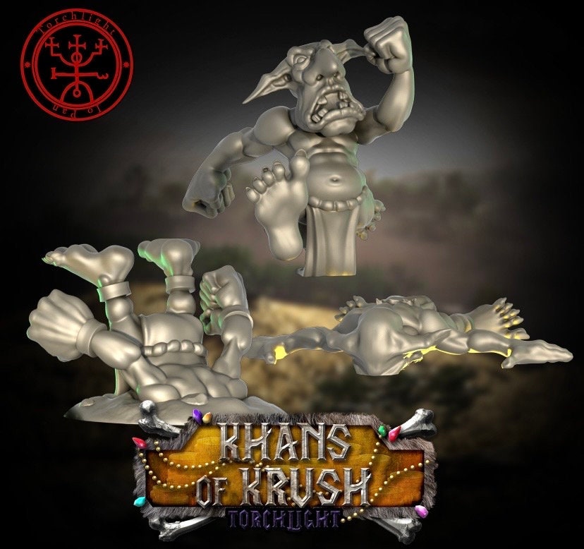 Ogre team - Khans of Krush Fantasy Football Team TLM Torchlight