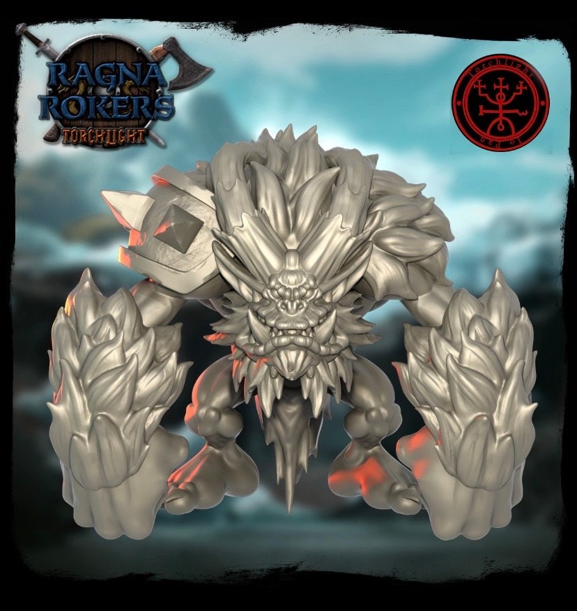 Norse Yeti big guy Fantasy Football - Torchlight Studios TLM