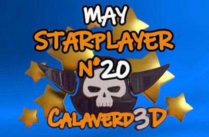 Ivar Norse Fantasy Football star player #20 - Calaverd3D