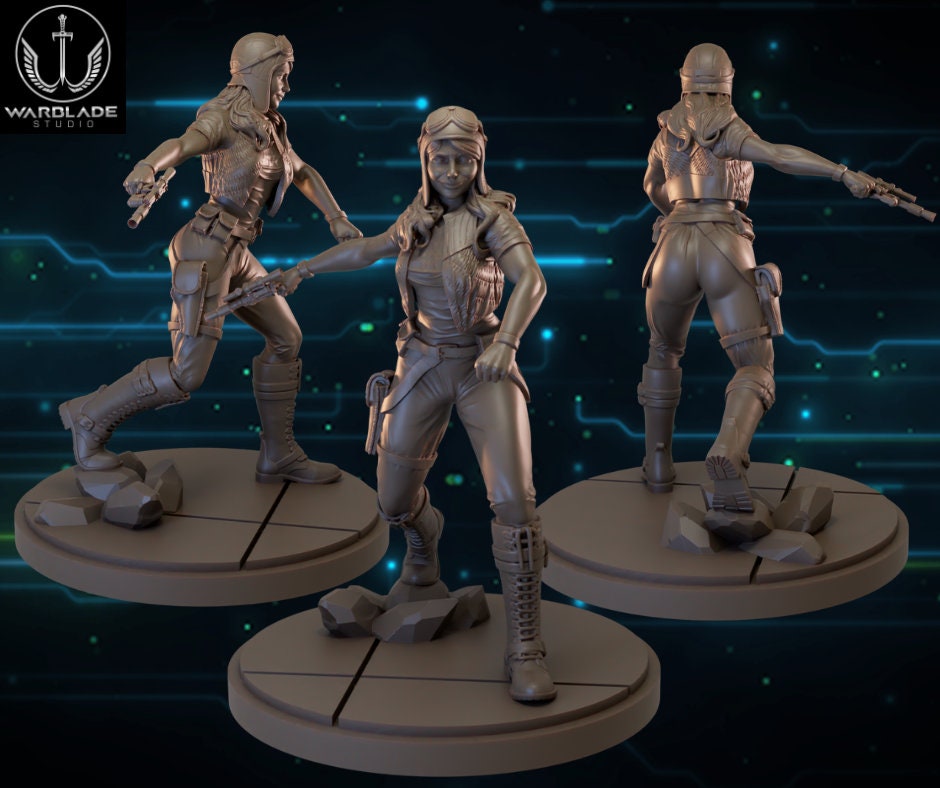 Aphra proxy - Star Wars Legion / Shatterpoint compatible - Warblade Studio