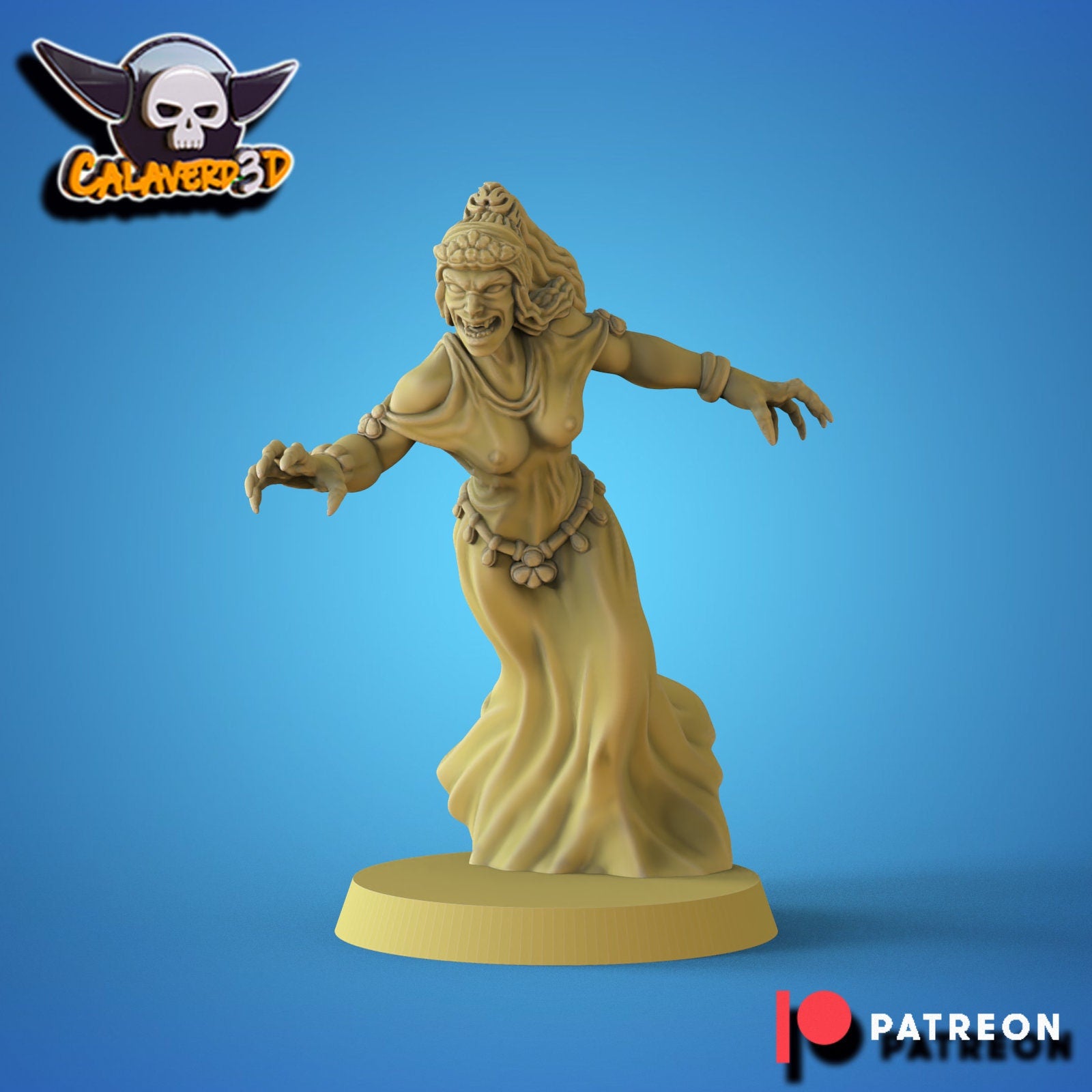 Bram stoker Inspired Vampire Fantasy Football Team - Calaverd3D