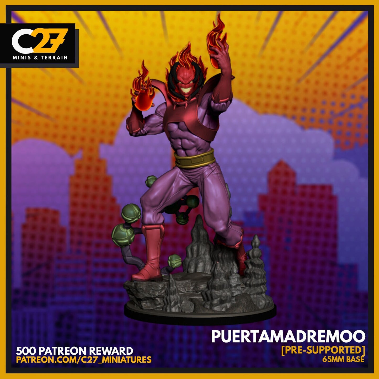 Puertomadremoo, Dormammu Proxy Superhero Crisis Protocol compatible C27 Minis