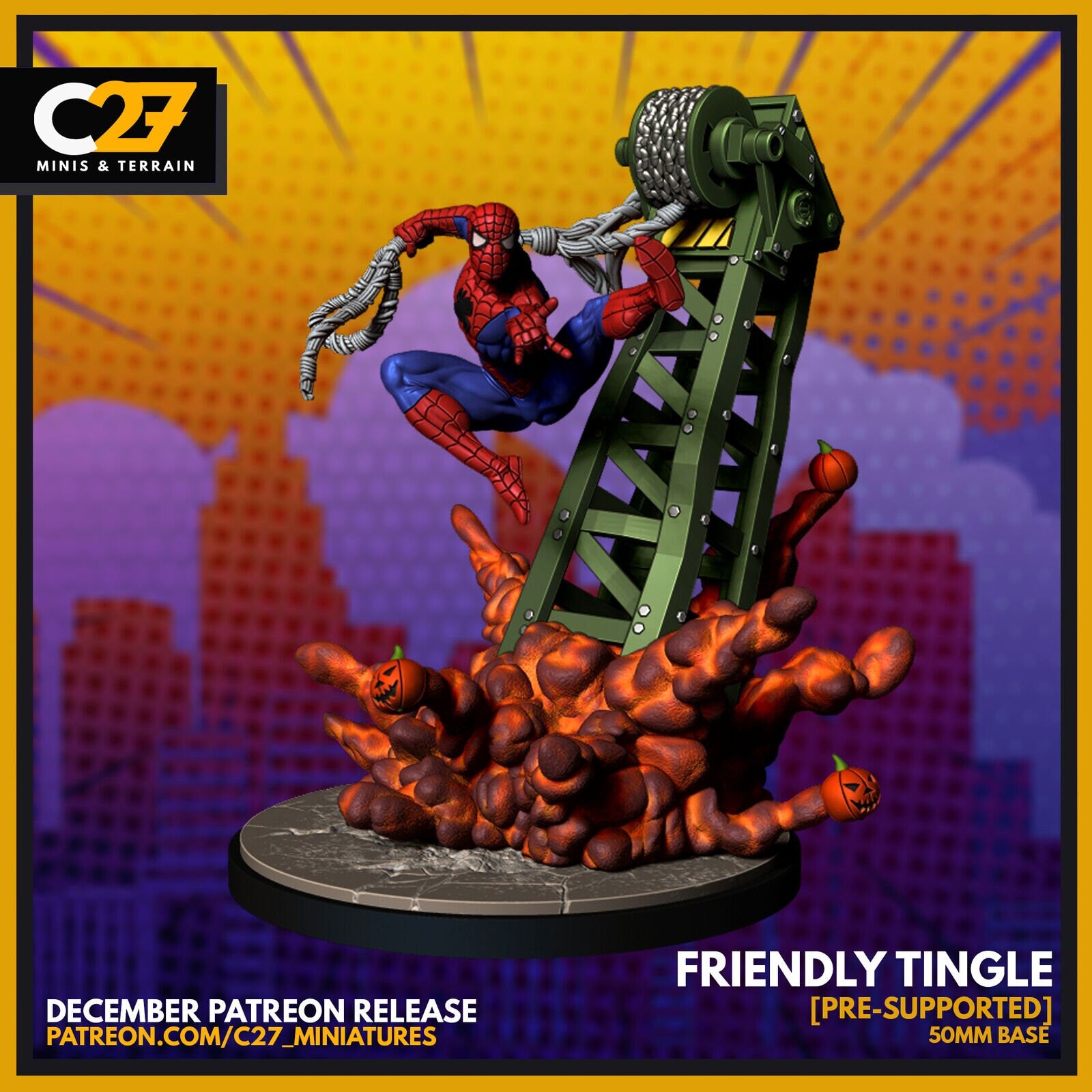 Friendly Tingle, Spider-Man (Animated) Proxy Crisis Protocol compatible C27 mini