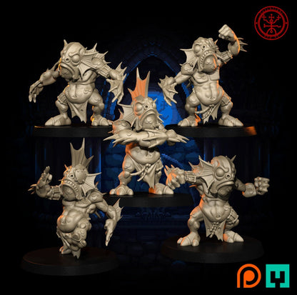 SLANN / Frogs proxy Fantasy Football Team Torchlight TLM 'The Deepside Krakens'