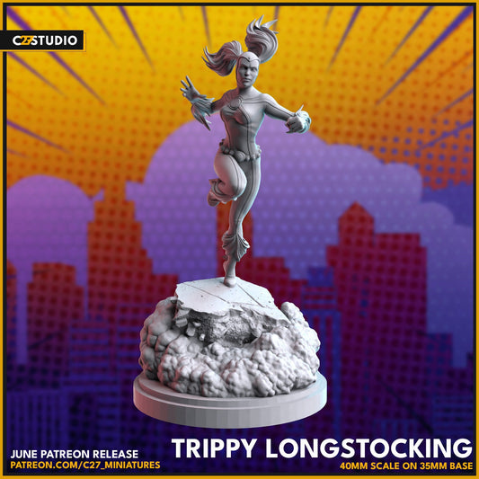 Astra - Trippy Longstocking Proxy Superhero Crisis Protocol compatible C27