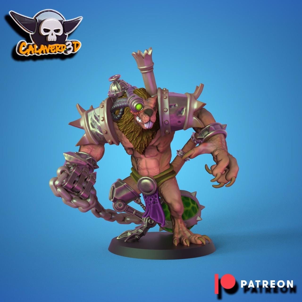 Rat Ogre Fantasy Football Big guy - Calaverd Star player #34