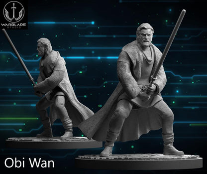 Sep24 Star Wars Legion/Shatterpoint compatible Warblade Snoke Rey Obi Kylo Ren