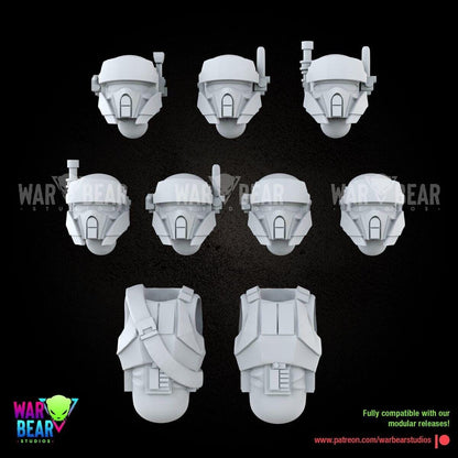 10 imperial beach troopers star wars legion rpg shatterpoint compatible war bear