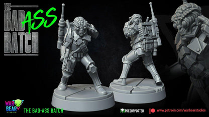 7 bad-ass batch xeno troop star wars rpg legion shatterpoint compatible war bear