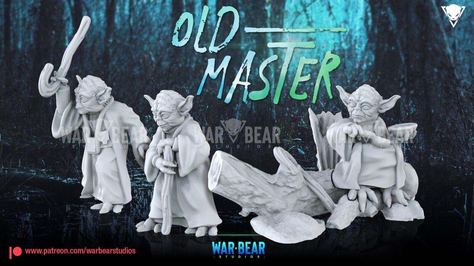 X3 old master yoda star wars rpg legion shatterpoint compatible war bear