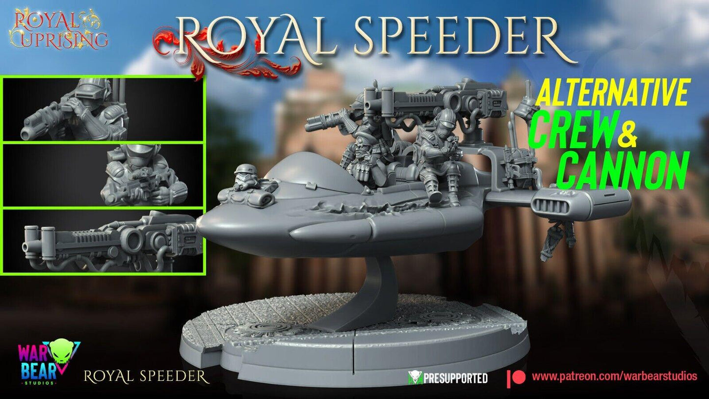 Royal rebel speeder star wars rpg legion shatterpoint compatible - war bear