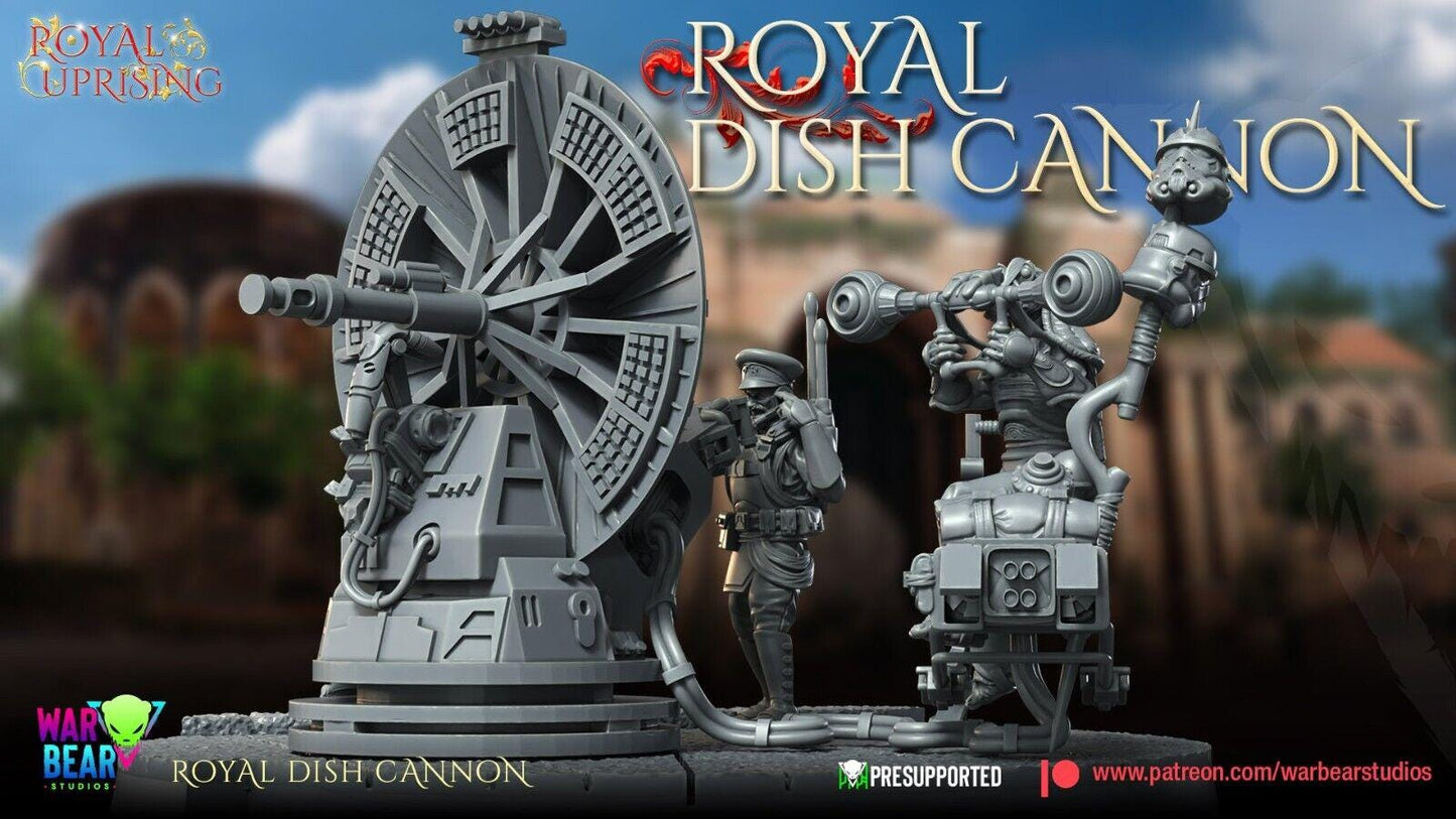 Royal dish cannon star wars rpg legion shatterpoint compatible - war bear