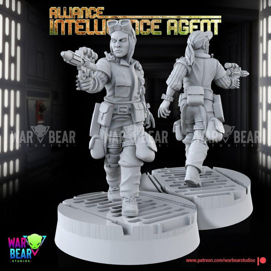 Jan alliance intel agent star wars rpg legion shatterpoint compatible - war bear