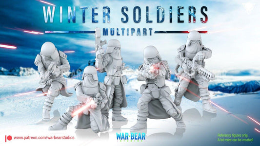 10 imperial winter troopers star wars legion rpg shatterpoint compatible warbear