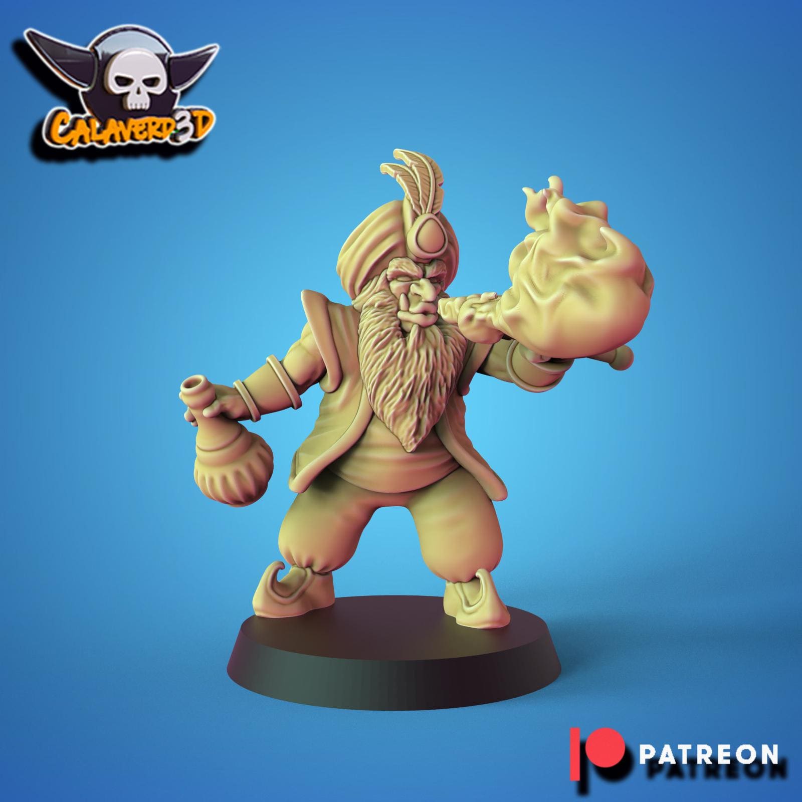 Chaos dwarves 'sultans of chaos' fantasy football team - calaverd 3d