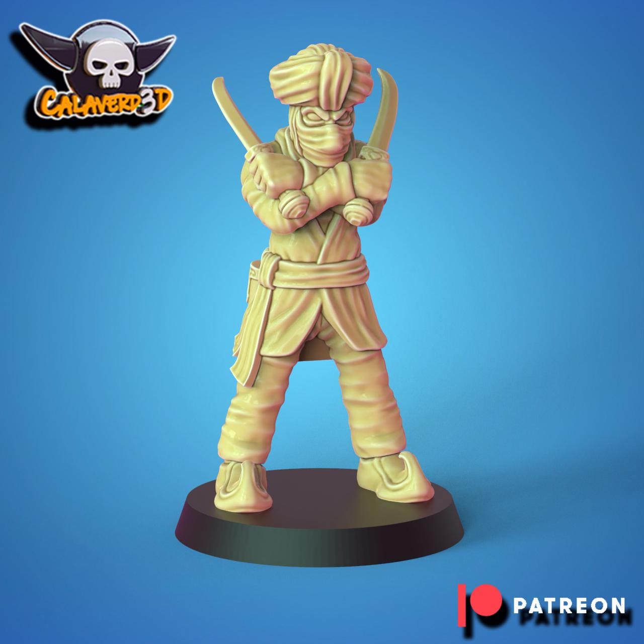 Chaos dwarves 'sultans of chaos' fantasy football team - calaverd 3d