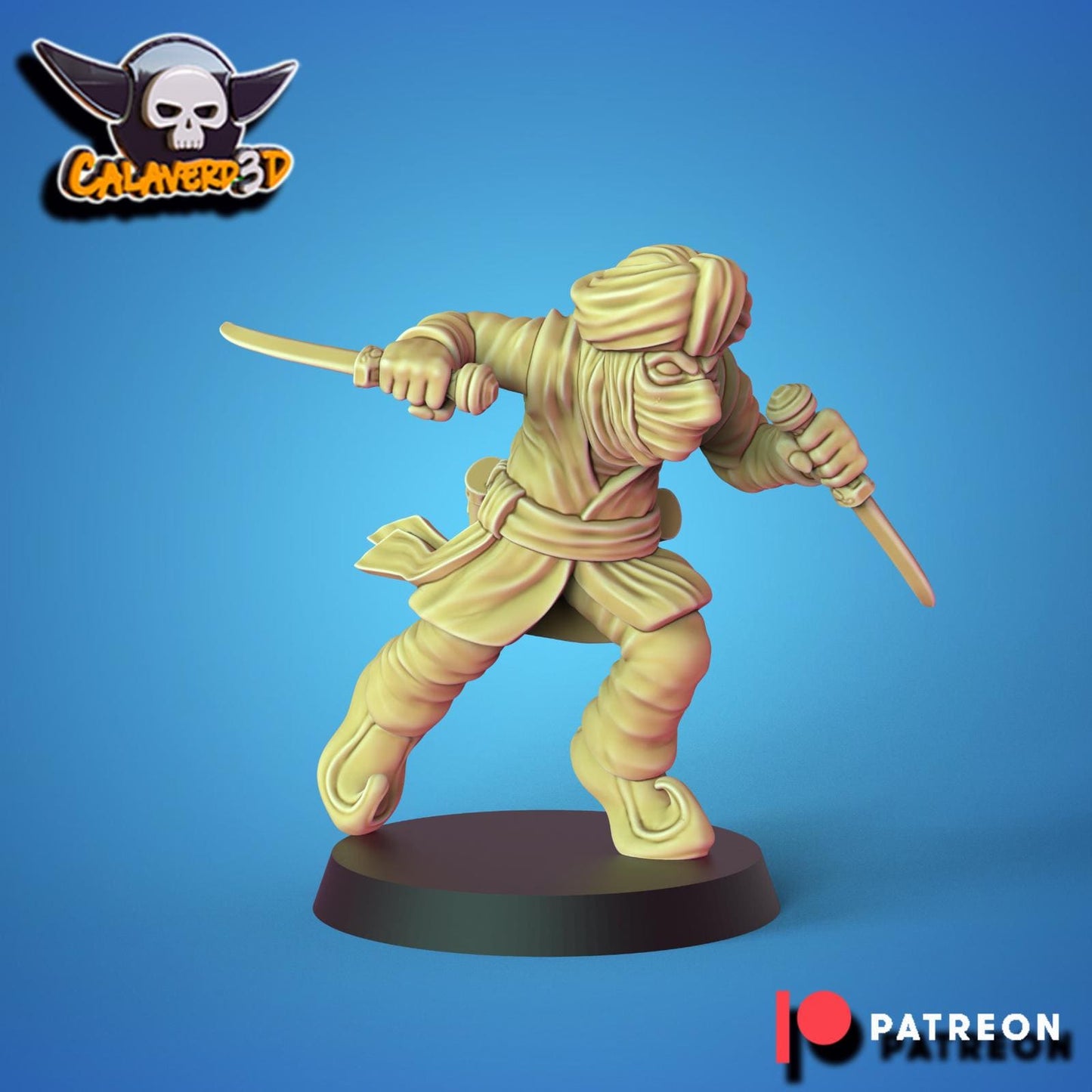 Chaos dwarves 'sultans of chaos' fantasy football team - calaverd 3d