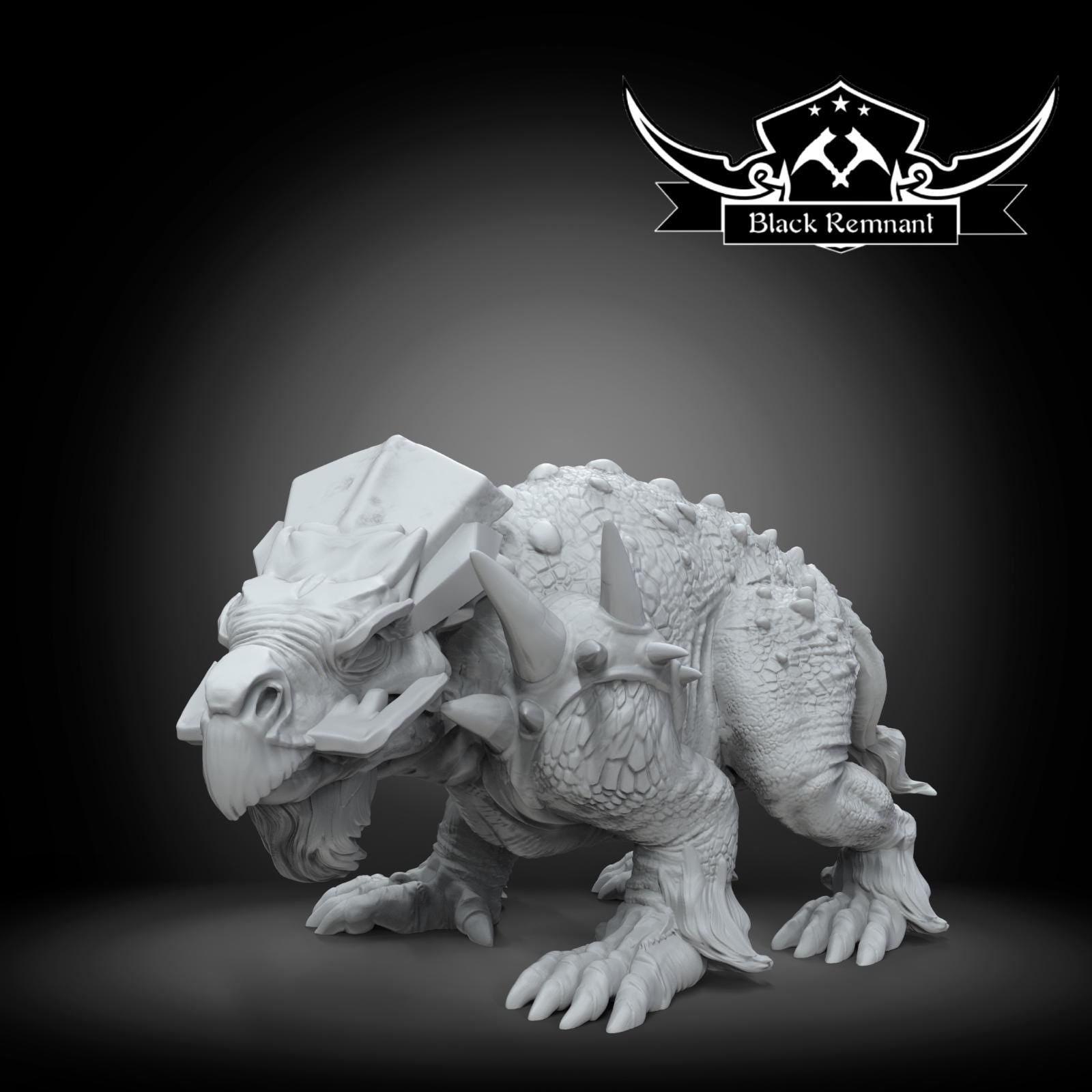 Triceratops master (master thon) star wars legion / shatterpoint black remnant