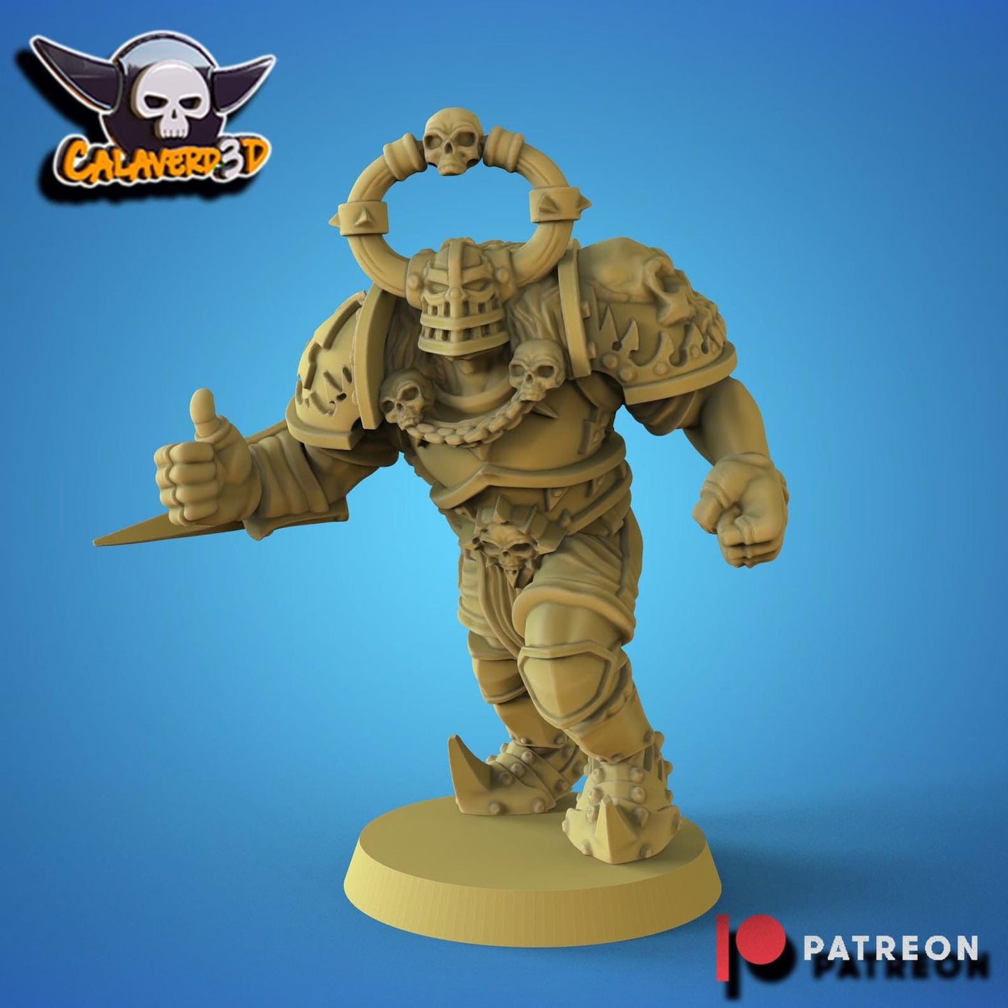 Lord Bordak Football star player - Calaverd3D