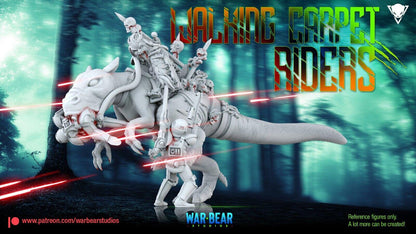 X3 wookie dino riders star wars legion shatterpoint compatible war bear