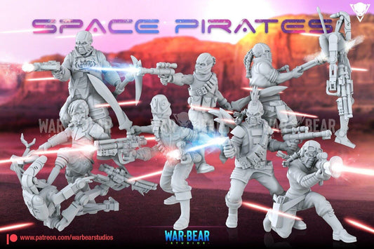 10 space pirates star wars legion rpg shatterpoint compatible war bear