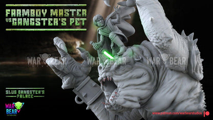 Luke vs rancor star wars rpg legion shatterpoint compatible - war bear