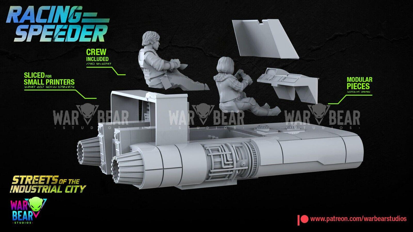 Racing speeder star wars rpg legion shatterpoint compatible - war bear