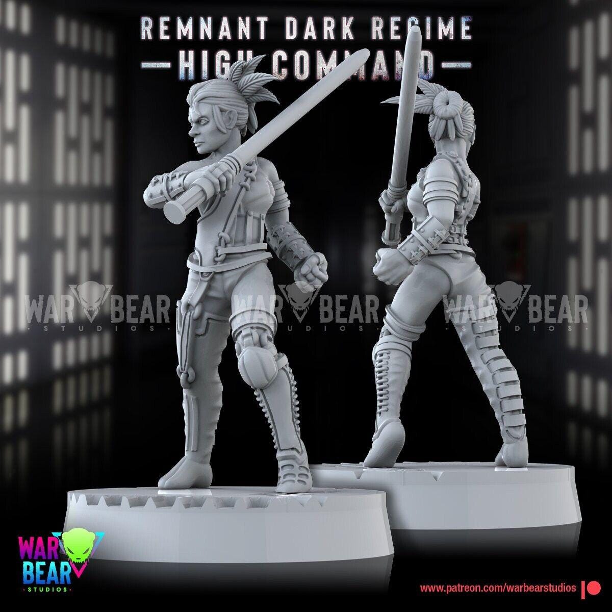 Imperial remnant fem sith star wars rpg legion shatterpoint compatible warbear